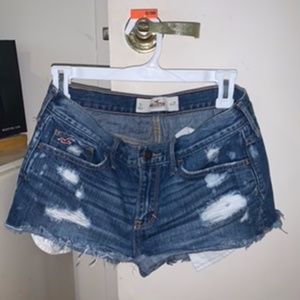 Dark Denim Shorts